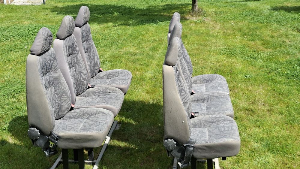 Fotele bus Ford Transit MK6, tylne
