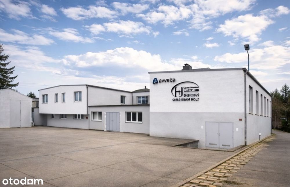 Hala produkcyjno-magazynowa 1144 m² , działka 6200 m²  TIR