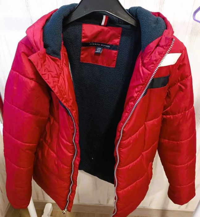 Куртка зимова фліс Tommy Hilfiger дитяча