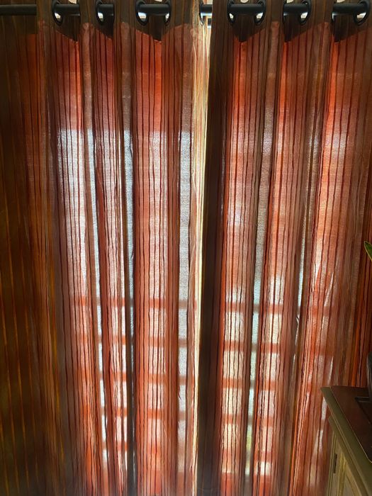 Cortinados com forro manufaturados