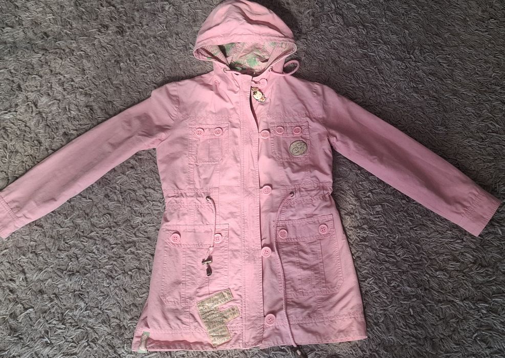 Płaszcz dla dziewczynki 140