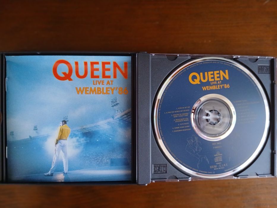 Queen live at Wembley'86 cd duplo
