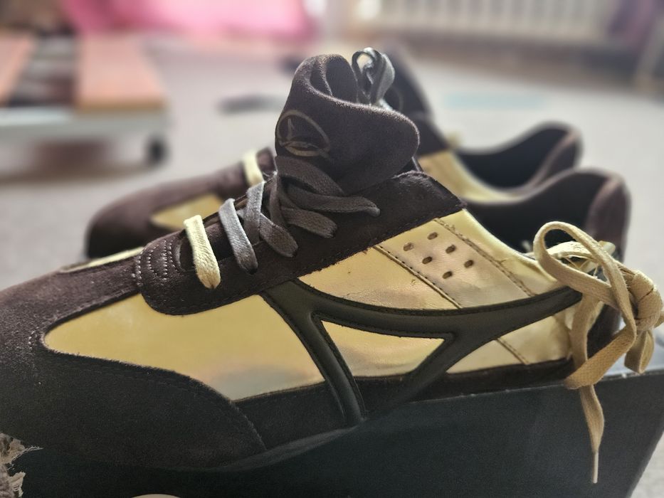 Nowe złote Sneakersy Diverse Corrine R41  VI metki