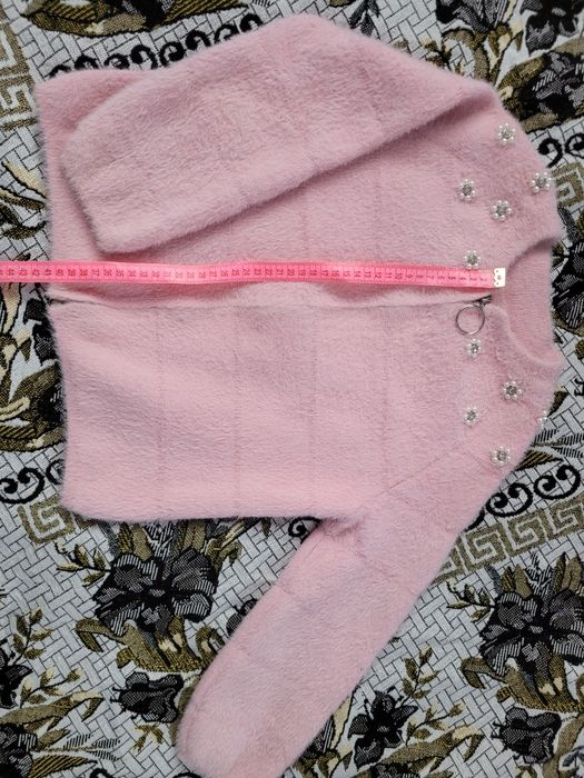 Кофтинка альпака на дівчинку 128-134р