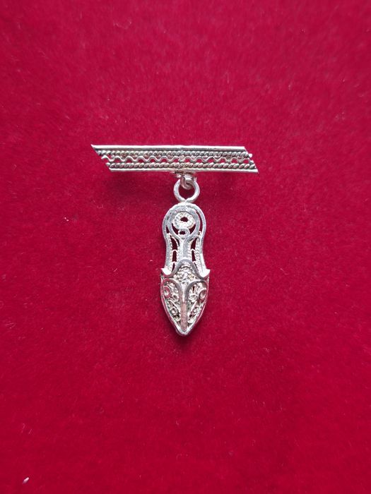 Pregadeira Em prata filigrana