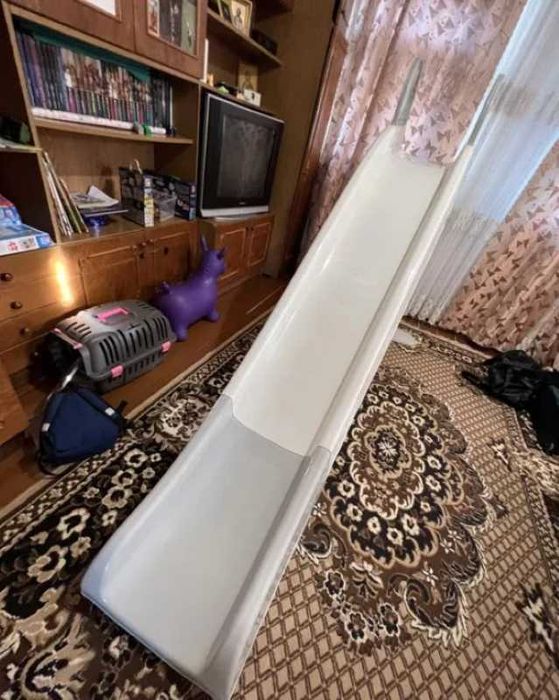 Дитяча гірка пластикова велика для дітей від 2-х років doloni долоні