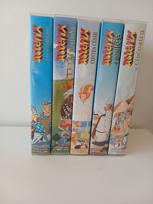 Filmes Asterix em VHS