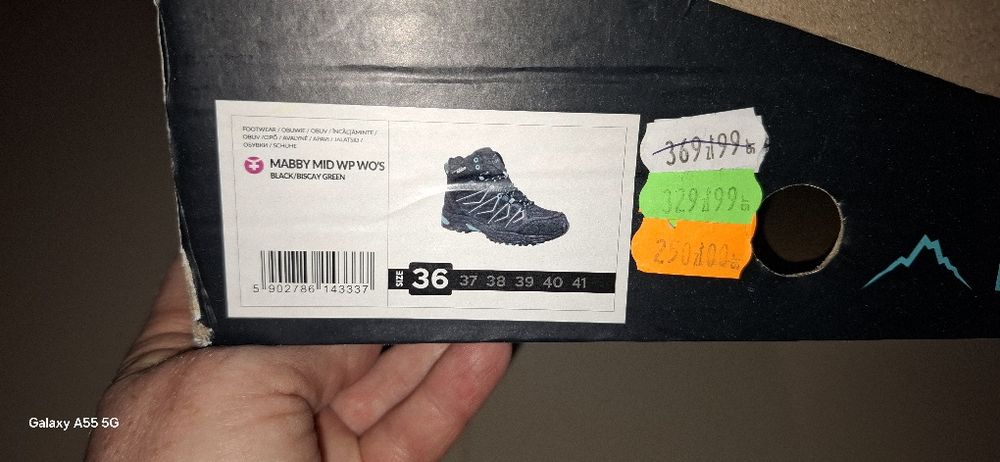 Buty zimowe Elbrus rozmiar 36, jak nowe