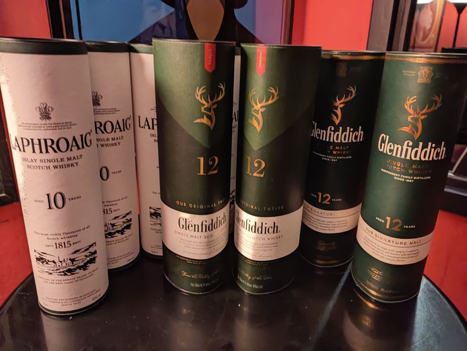 Pudełka po Whiskey Whisky