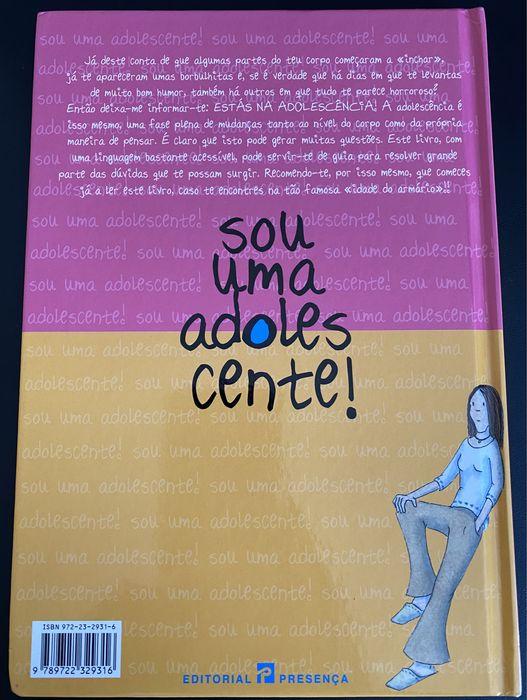 Livro Sou Uma Adolescente Moita OLX pt
