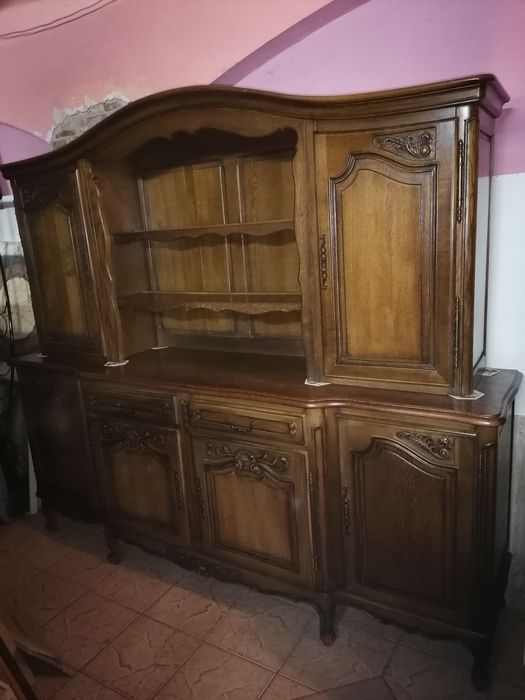 Kredens drewniany - dębowy