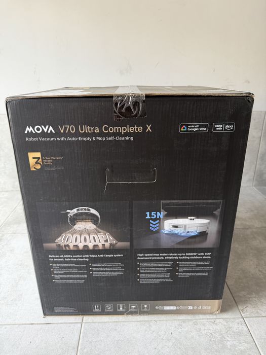 Робот пилосос MOVA V70 Ultra Complete X White