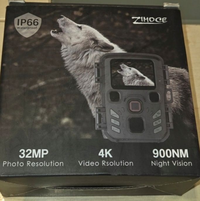 Міні відеокамера Zimoce для спостереження диких звірів 4K 32mpx