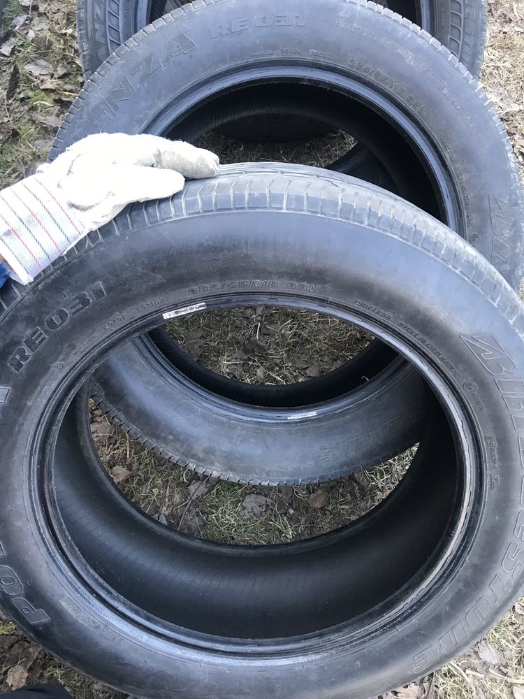 Резина Bridgestone potenza reo31 235/55r18, Bridgestone turanza el400 ...