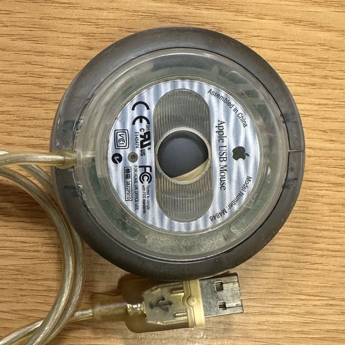 Apple mouse rato vintage