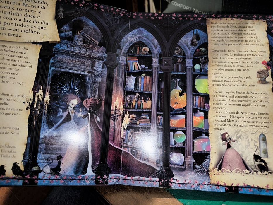 Livro Branca de neve pop-up