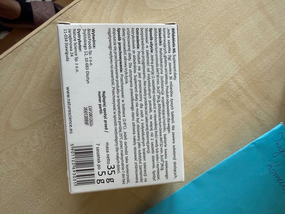 Probiotyk Bifidobiotic Nature Science