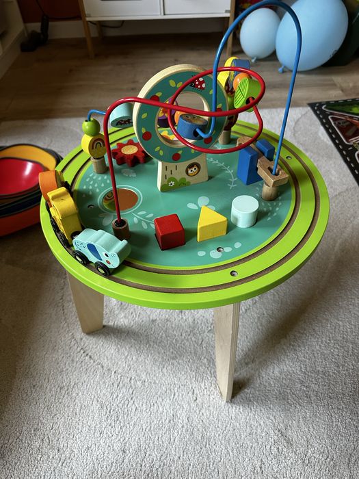 Tooky Toy drewniany stół aktywności