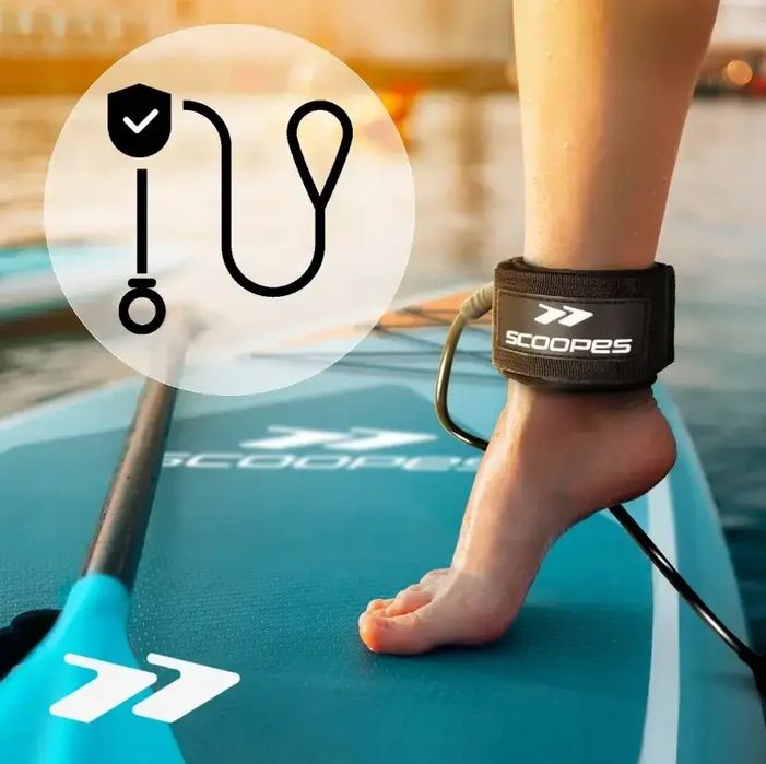 Надувна SUP-дошка для плавання 350см Scoopes (Польща) нова