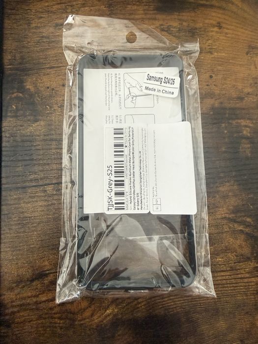 Capa Bumper Samsung S24 (Cinza) – Nova / Embalada