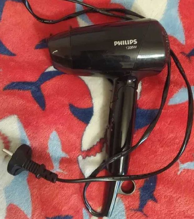 брендовий Фен Philips 1200W маленький компактно складається