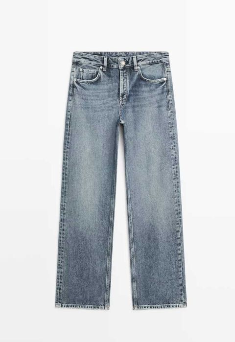 Джинсы Massimo Dutti wide leg