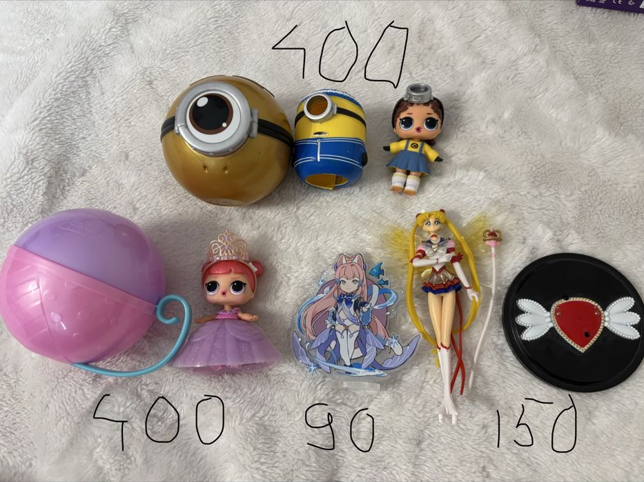 Лол, Сейлор Мун, Геншин фігурки