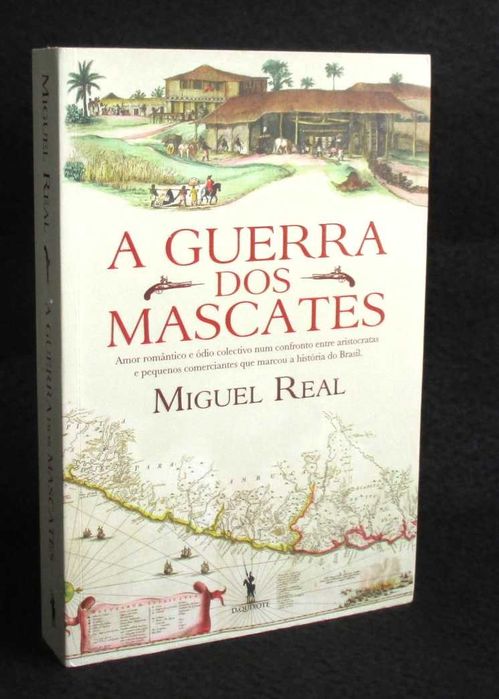 Livro A Guerra dos Mascates Miguel Real