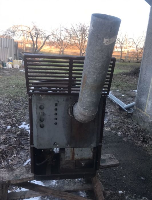 Обігрівач на солярці. Буржуйка на дизелі