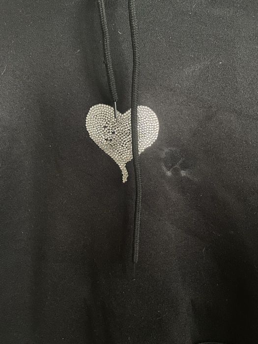 Bluza z diamentami shein