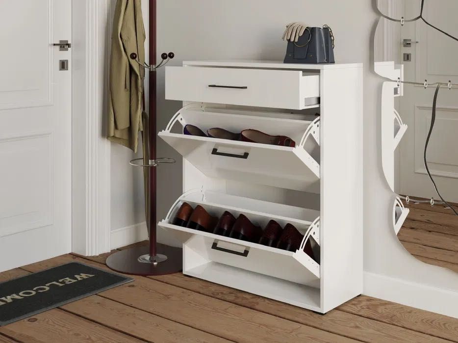 Тумба з ящиками комод шафа полиця для взуття Шкаф тумбочка для обуви