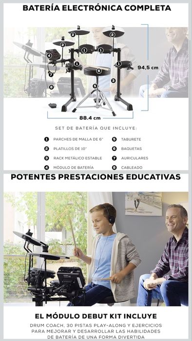 Bateria eletronica NOVA