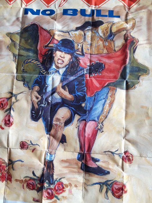 Cartaz concerto AC/DC "No Bull" 1996