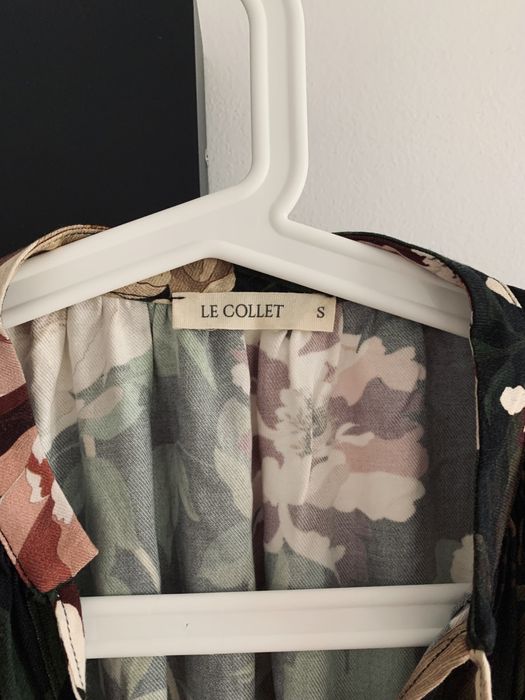 Sukienka Alma Le Collet luźna kwiaty basic wzory