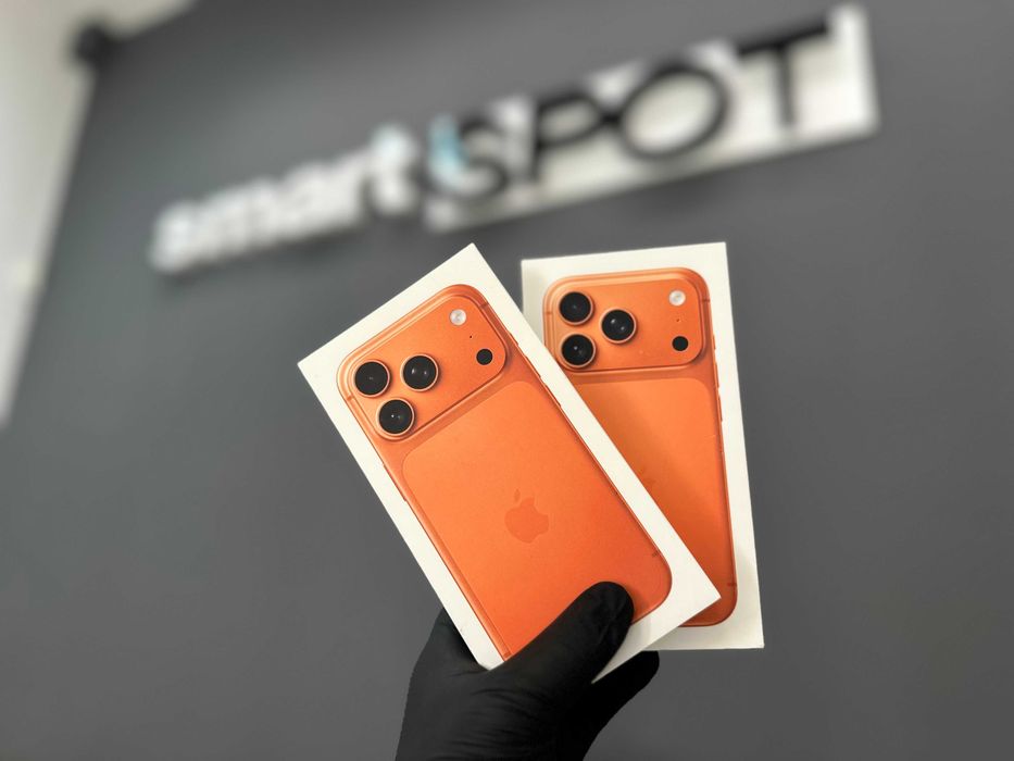 NOWOŚĆ! NOWY iPhone 17 Pro 256GB Cosmic Orange eSIM! / Raty 0%/ FV 23%