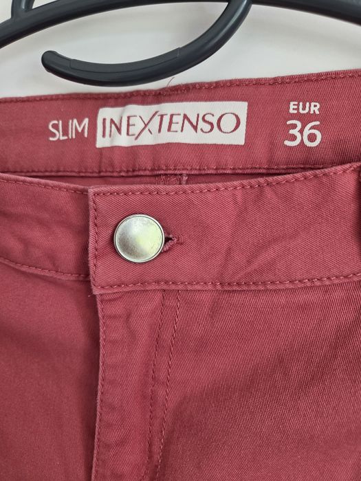 Spodnie slim ceglaste In Extenso r.36 S