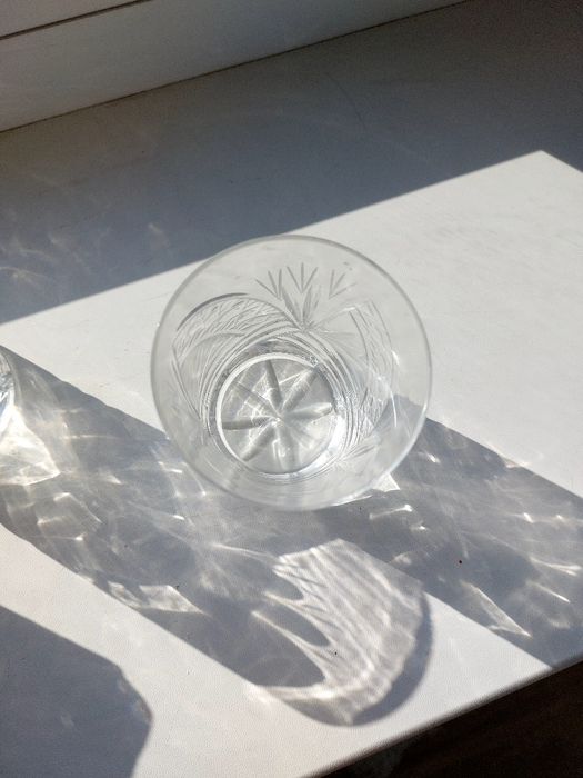 Стаканы хрустальные