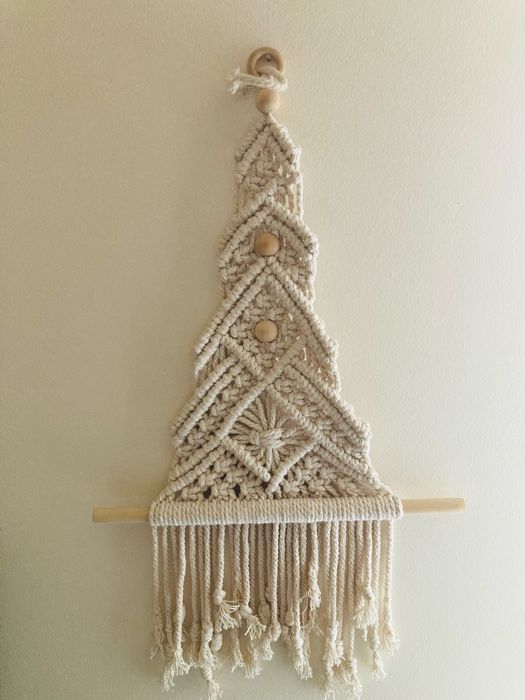 Painel Árvore Macramé(30X50cm)