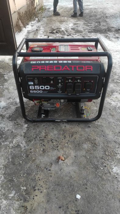 Генератор ,6500 ВТ, predator,бензиновий,бензиновый