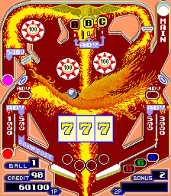 Jogo Pinball -Action ano 1985