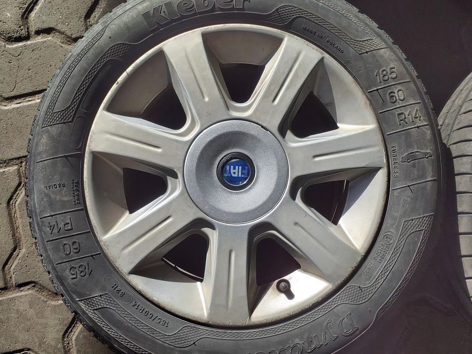 Jantes Fiat R14 Com Pneus 185/60 Furação 4X98