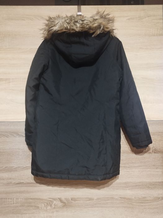 Zimowa kurtka parka młodzieżowa S/158/164
