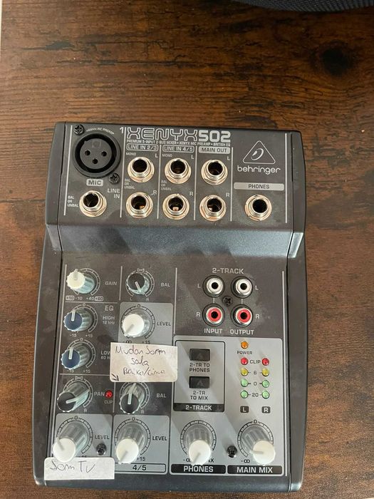 Equipamento de Áudio Completo