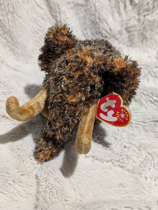TY Beanie Babies Giganto – mamut, wariacja Oakbrook, hologram