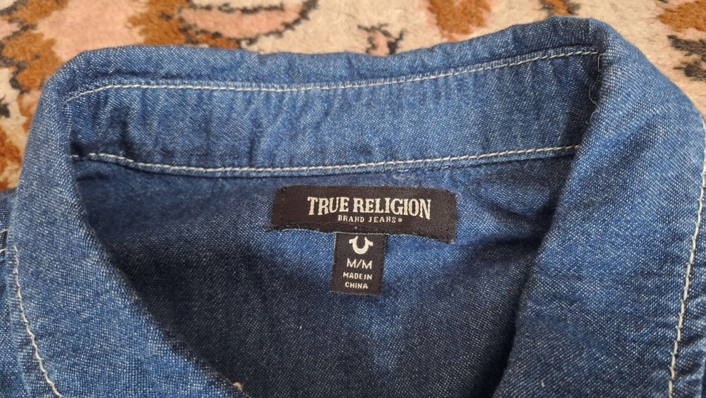 True Religion. Джинсовая рубашка.