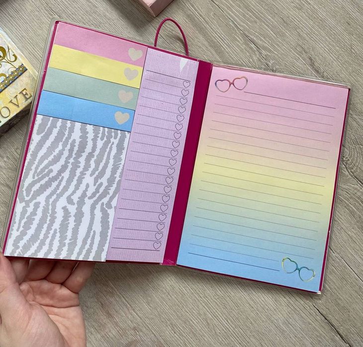 Блокнот сквиш пушистый