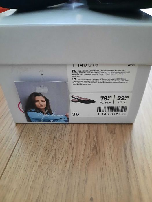 Nowe półbuty Graceland r. 36