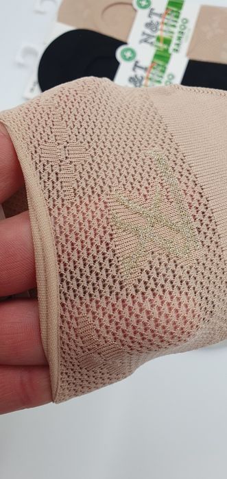 Skarpetki damskie stopki stópki baletki bambusowe bambus mix kolorów