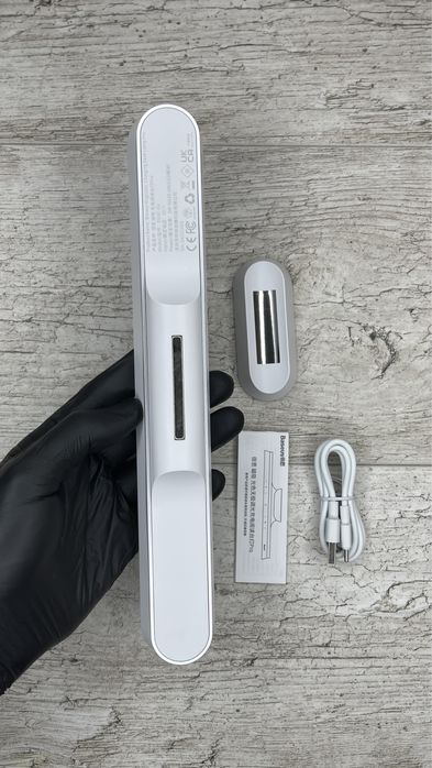 Лампа Baseus Magnetic Stepless Dimming Desk Lamp Pro DGXC-02 White настільний LED світильник з регулюванням яскравості