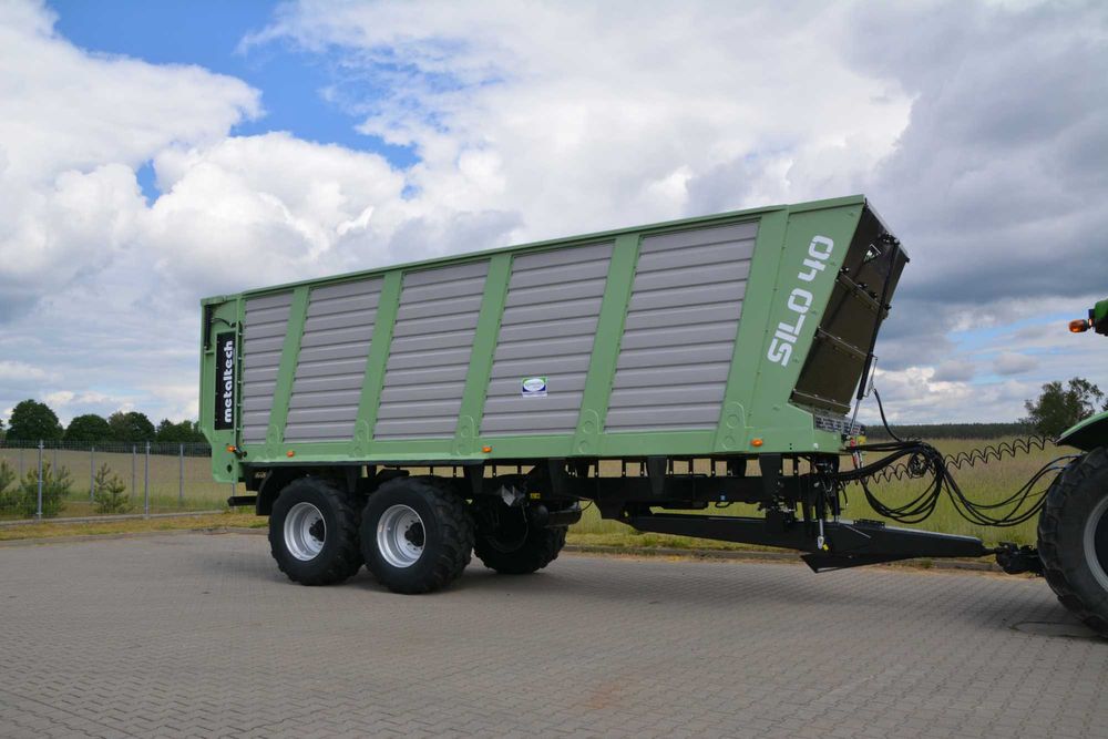 ST Przyczepa rolnicza objętościowa METAL-TECH SILO 40 SILO 50